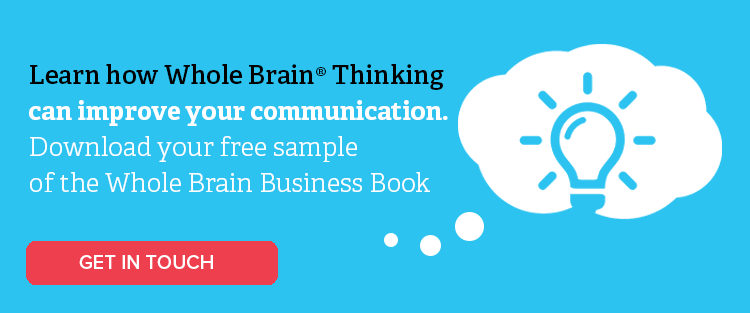 Click this button to download a free sample of the Whole Brain Business Book