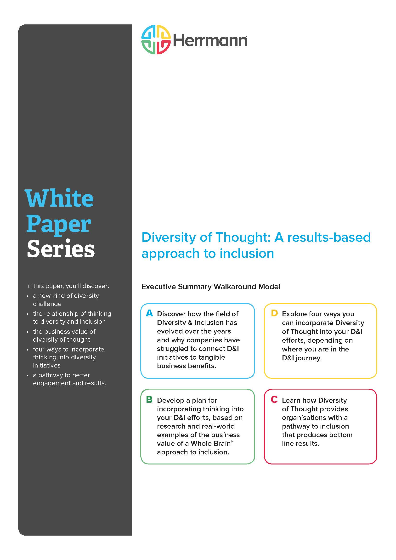 White Paper - Diversity Of Thought